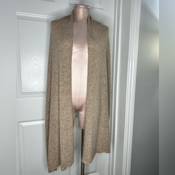 Autumn Cashmere Taupe Scarf Wrap Sz One Size - Picture 8 of 14